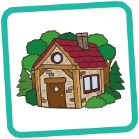 cosy cottage in the woods